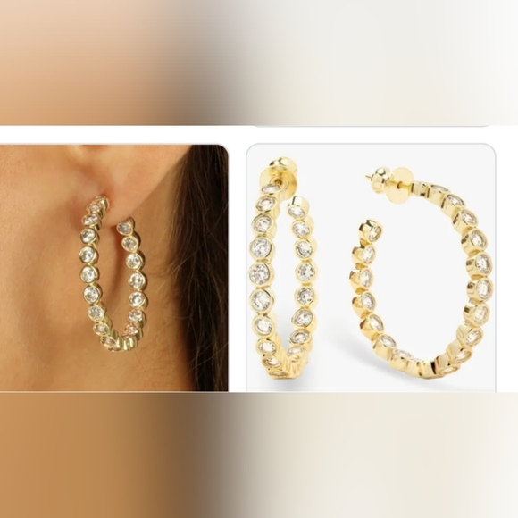 Melinda Maria Baroness earings never worn - Picture 4 of 4